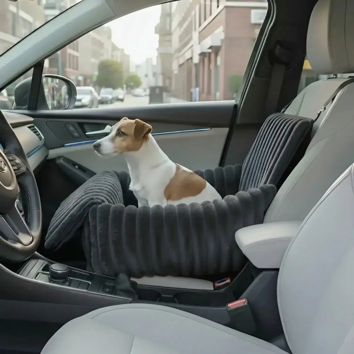 MrFluffyFriend™ - Seggiolino Auto per Cani Sicuro e Confortevole