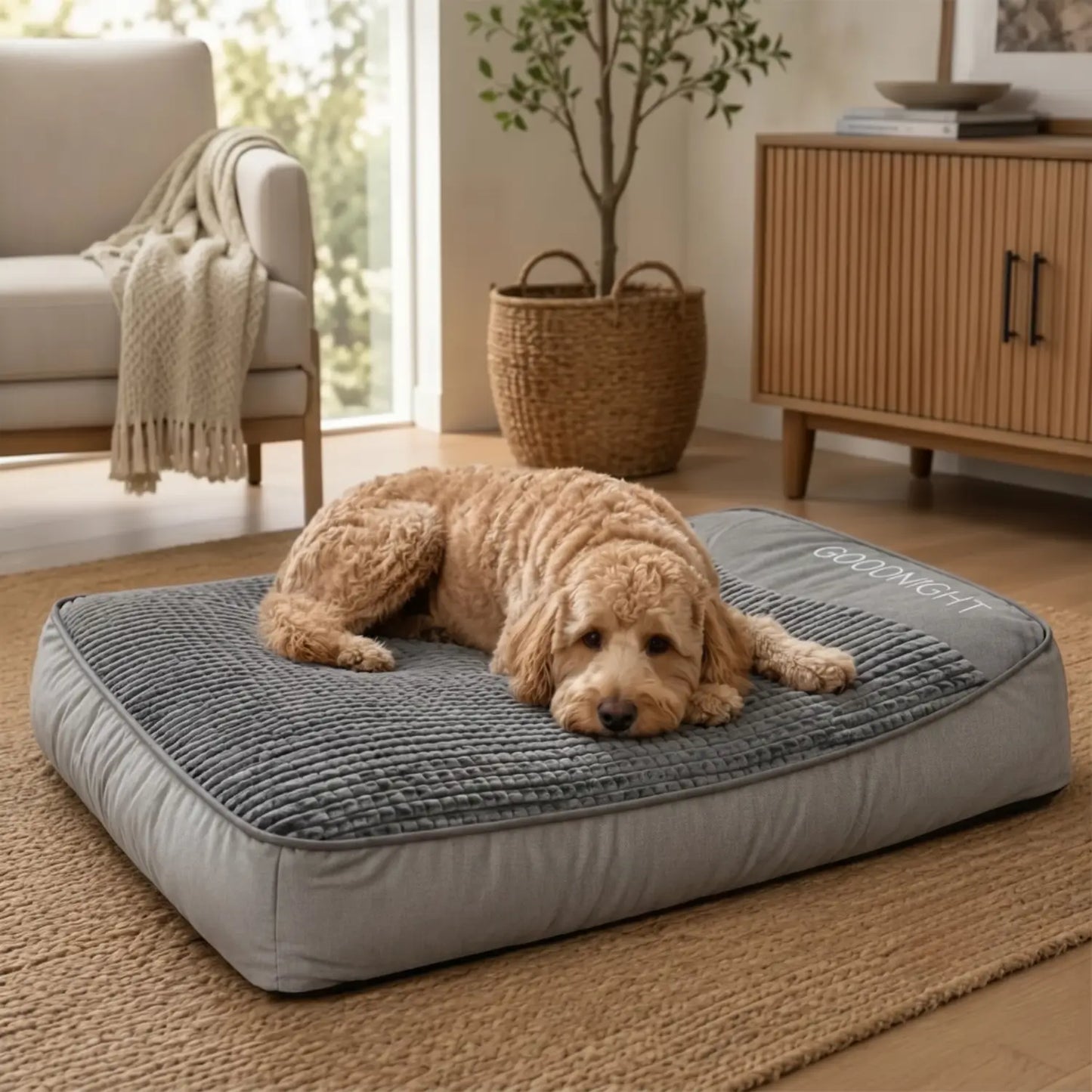 MrFluffyFriend™ - Cuscino Antistress per Cane Grande