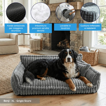 MrFluffyFriend™ - Divano Ortopedico Lavabile per Cani