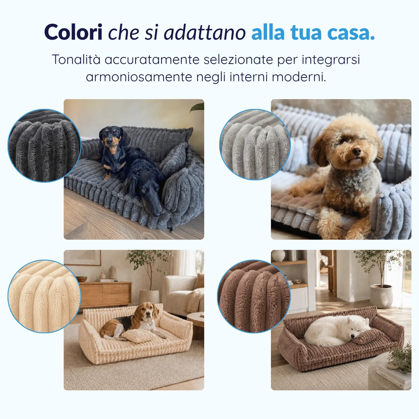 MrFluffyFriend™ - Divano Ortopedico Lavabile per Cani
